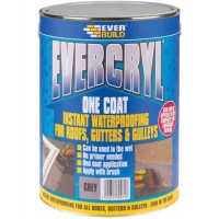 Everbuild Evercryl One Coat - Grey 