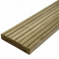 Green Treated Timber Decking 32mm x 125mm 